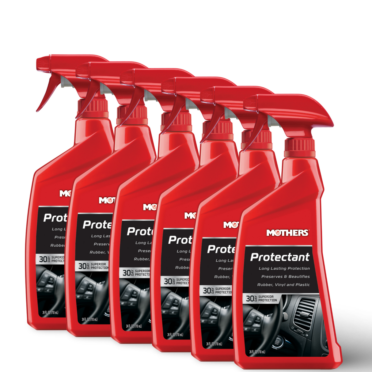 Mothers 05324 Protectant(6pk) - Long lasting Protection - 24 oz