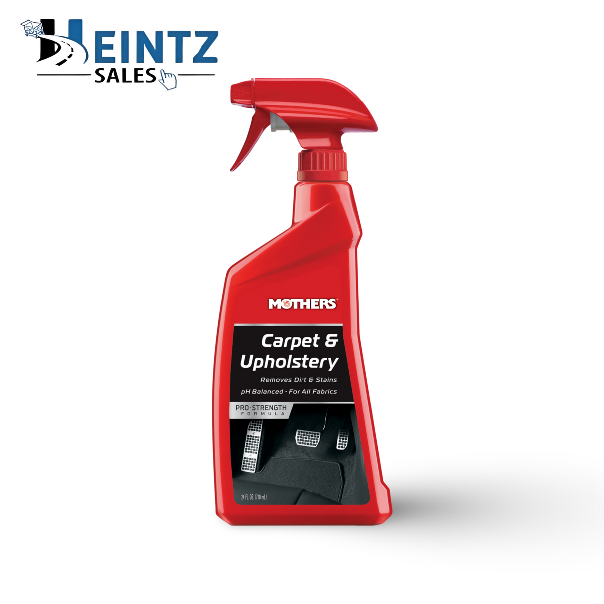 MOTHERS 05424 Carpet & Upholstery - All Fabric Cleaner - Vinyl - Cloth - 24 fl. oz.