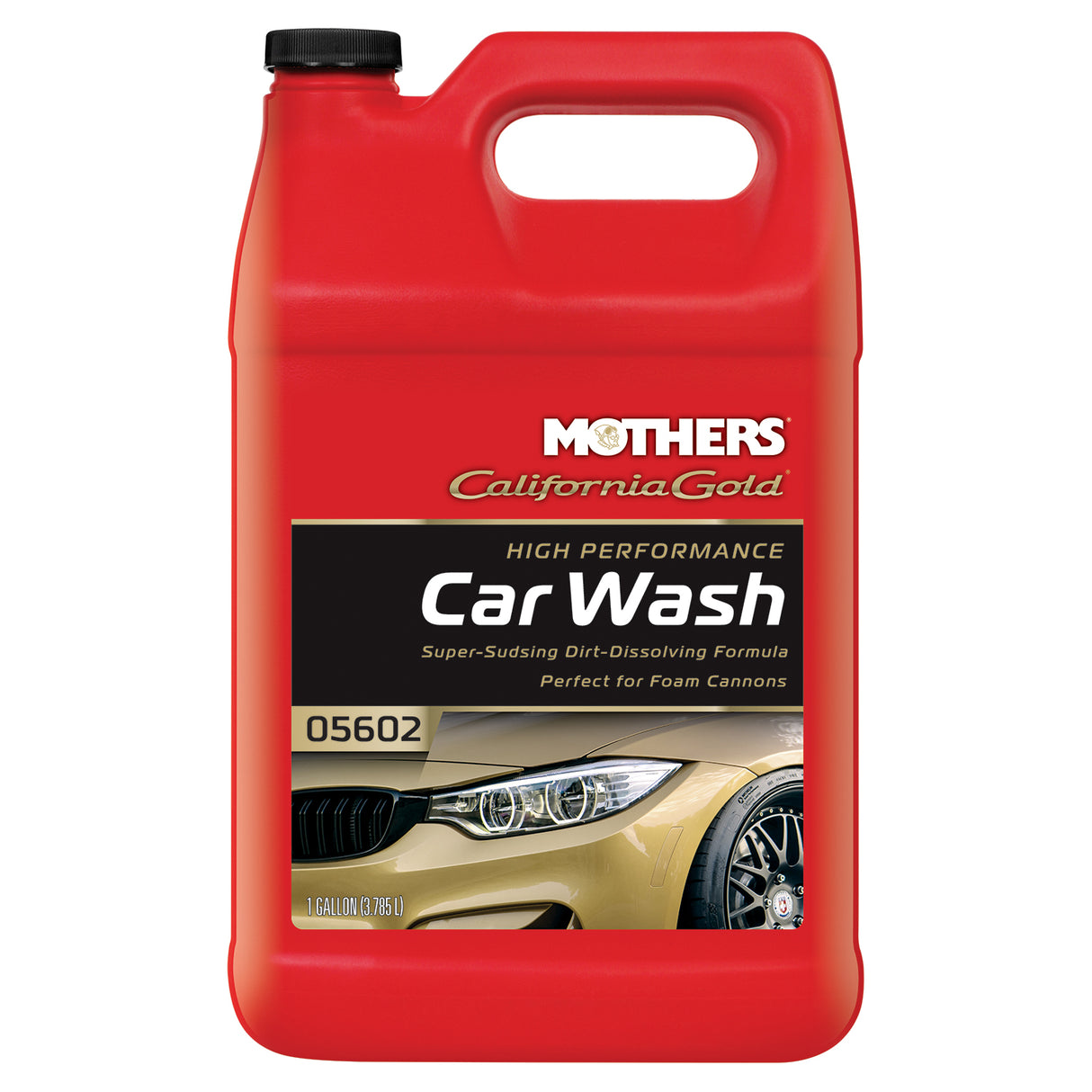MOTHERS 05602 California Gold Car Wash - Resists water spots - 1 GALLON