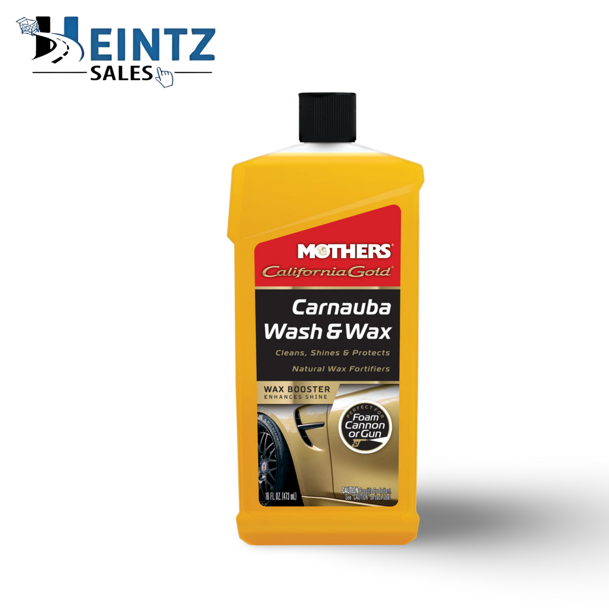 MOTHERS 05676 California Gold Carnauba Wash & Wax - Spot Free - 16 oz.