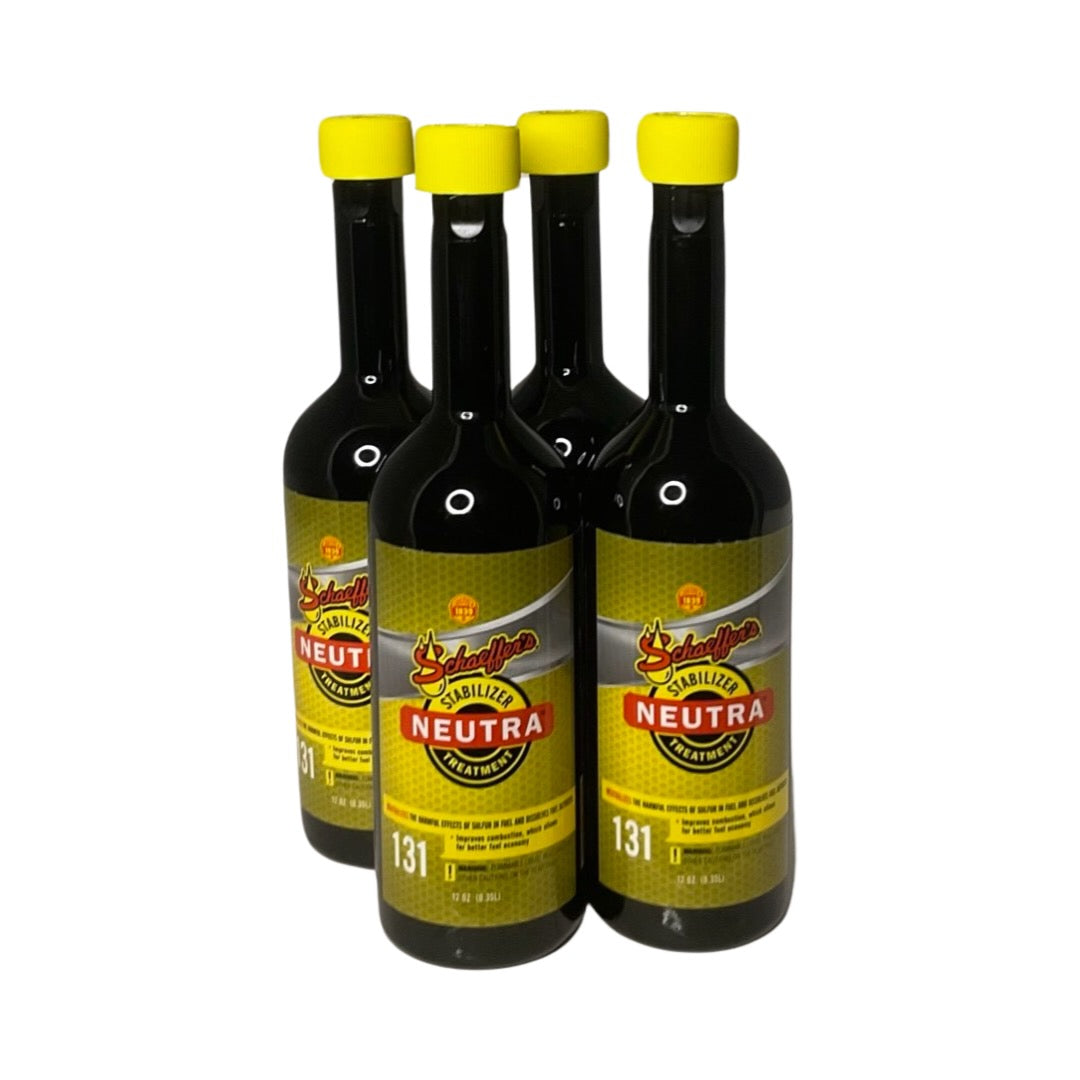 Schaeffer's 131 - 4 Pack Neutra™ Fuel Stabilizer Treatment for all fuel types - 12 oz. ea.