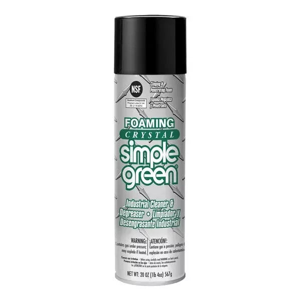 Simple Green 19010 Foaming Crystal Cleaner/Degreaser, 20 oz Industrial Strength