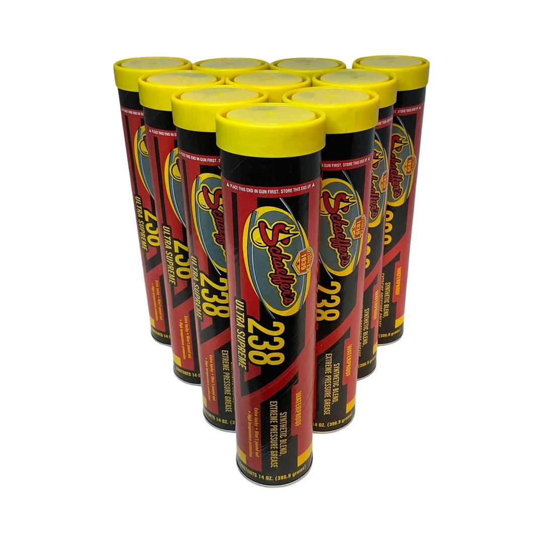 Schaeffer's 238 - 10 Pack Ultra Supreme Waterproof Grease - 14 oz. ea.