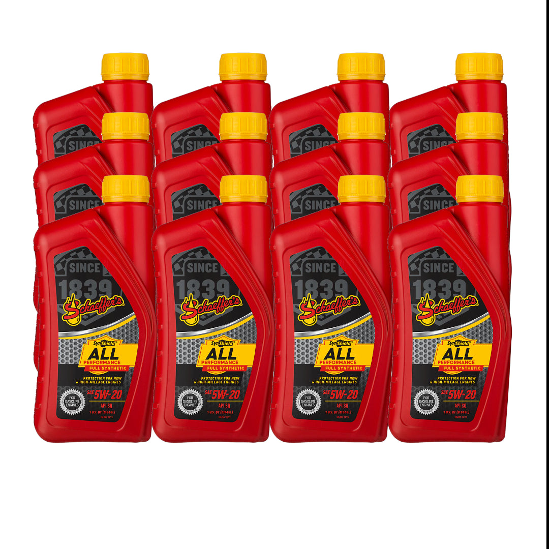 Case of Schaeffer's 6520 SynShield® All Performance Full Synthetic 0W-20 1 qt. (Case of 12)