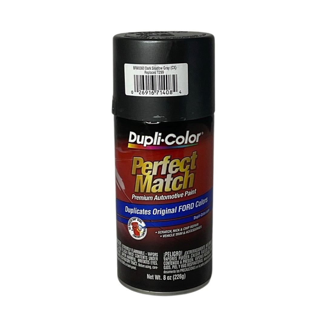 Dupli-Color BFM0360 Ford Dark Shadow Grey Perfect Match Automotive Spray Paint - 8 oz.
