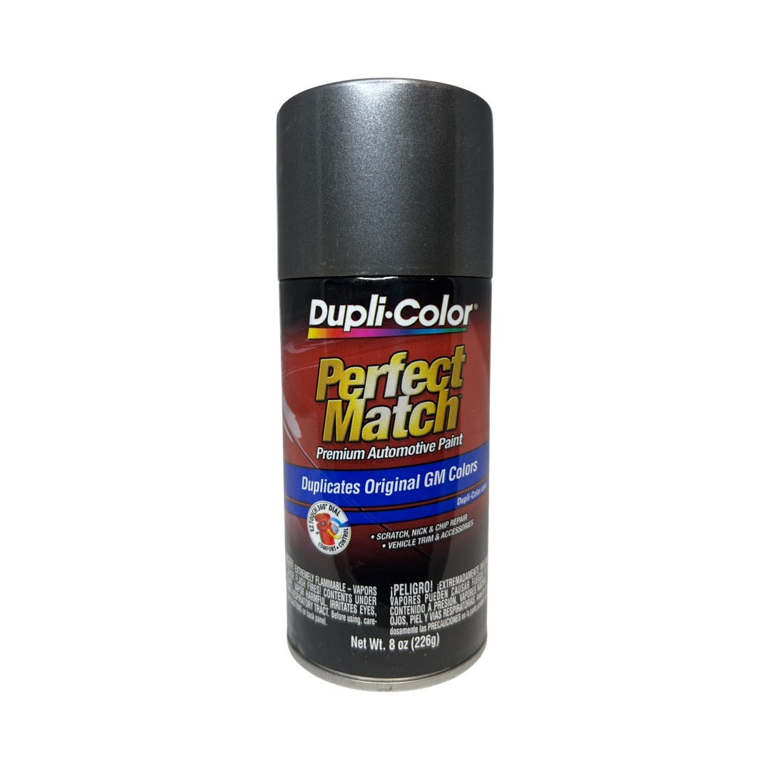 Dupli-Color BGM0347 GM Medium Gray Metallic Perfect Match Automotive Spray Paint - 8 oz.