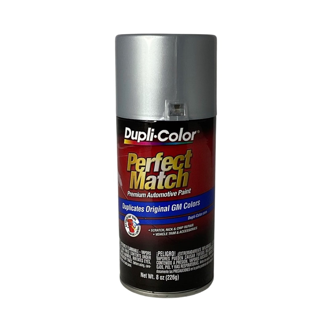 Dupli-Color BGM0508 GM Ultra Silver Metallic Perfect Match Automotive Spray Paint - 8 oz.
