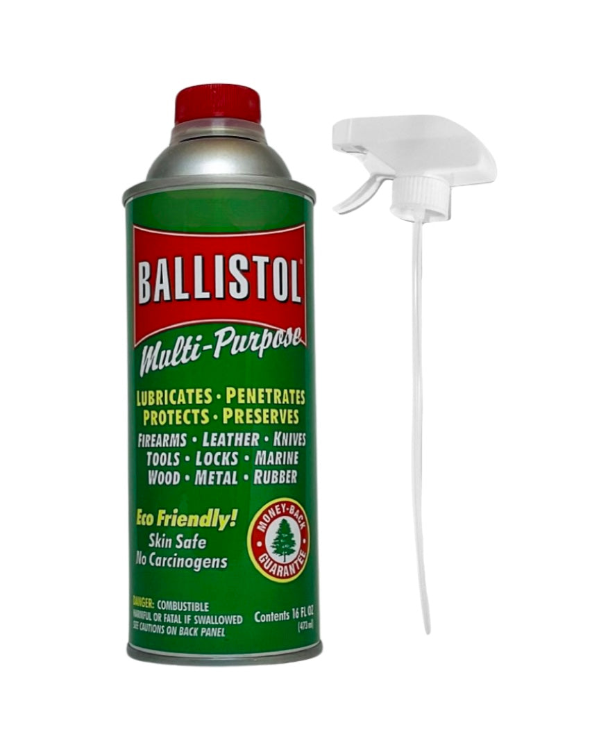 Ballistol 120076 Gun Cleaner & Lubricant - Preserves - 16 oz can w/ Sprayer