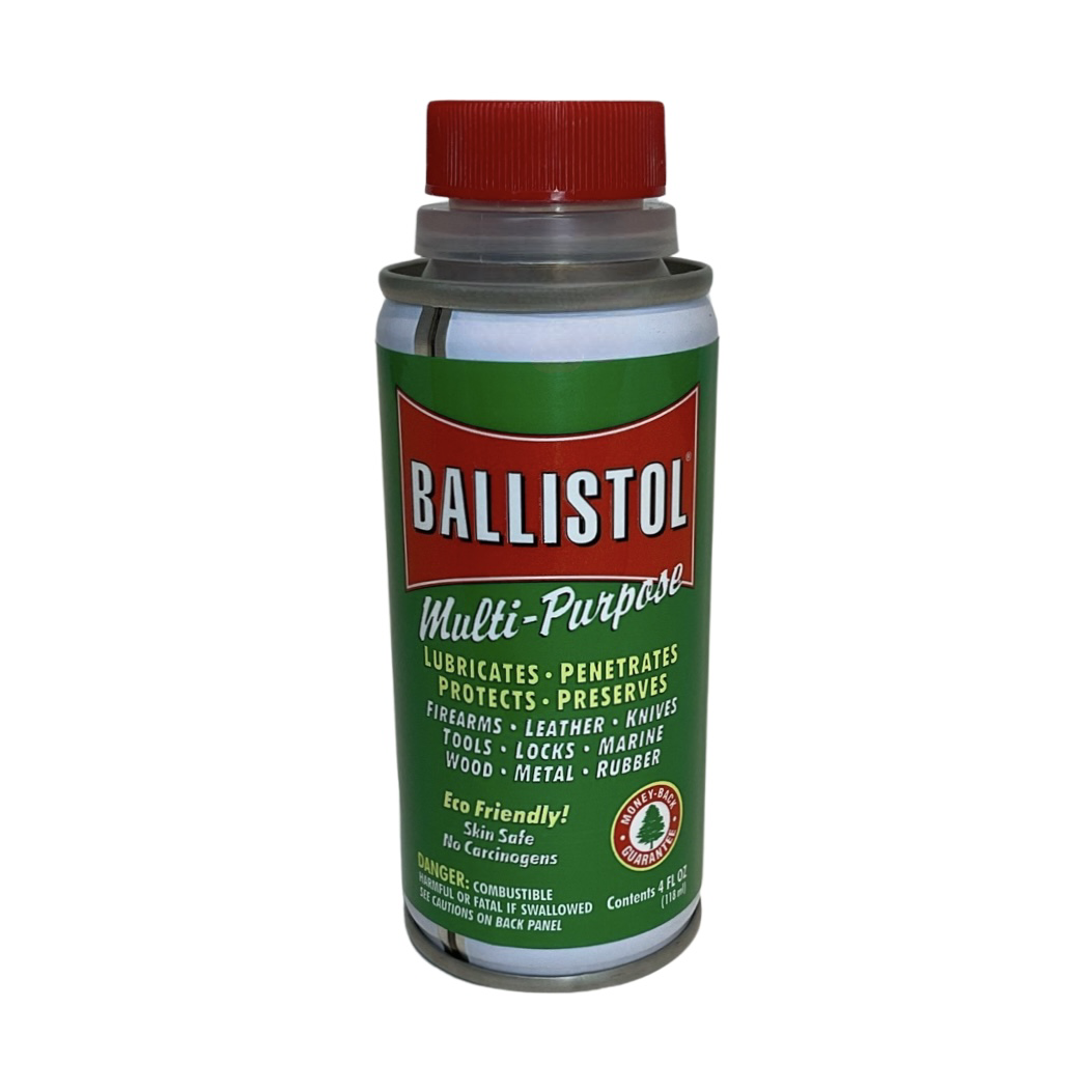 Ballistol Multi Purpose Lubricant Gun Cleaner - 4oz can - Penetrating Preserving Oil