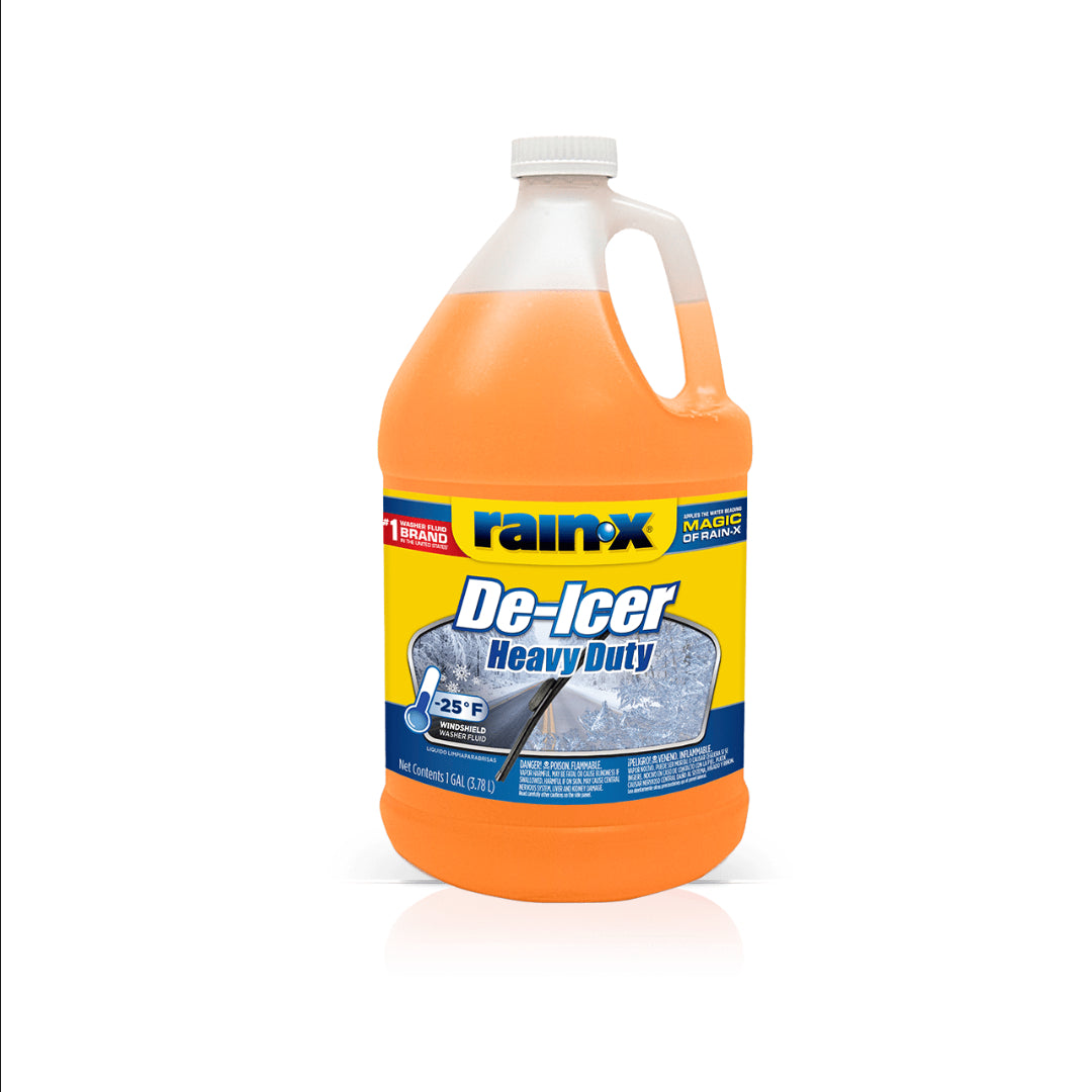 Rain-X-113655 -25°F Heavy Duty De-Icer Windshield Washer Fluid - 1 Gallon