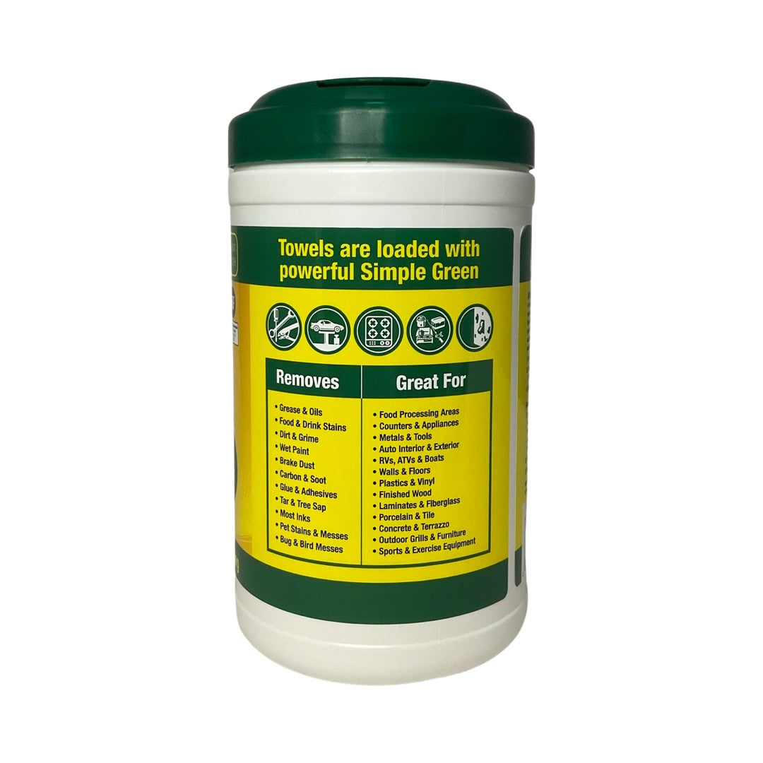 Simple Green 01075 - 3 Pack Professional Grade Heavy-Duty Towels - 75 ct. ea.