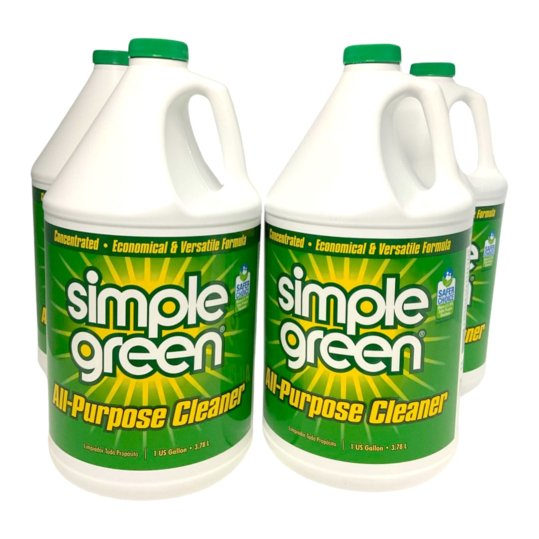 Simple Green 13005 - 4 Pack All-Purpose Cleaner and Degreaser - 1 gal.