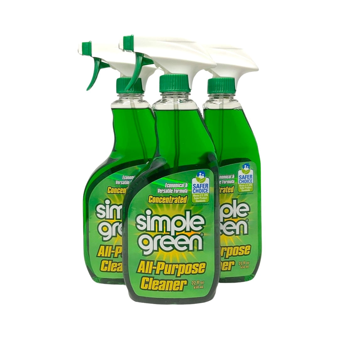 Simple Green 13022 - 3 PACK Concentrated All-Purpose Cleaner - 22oz. ea.
