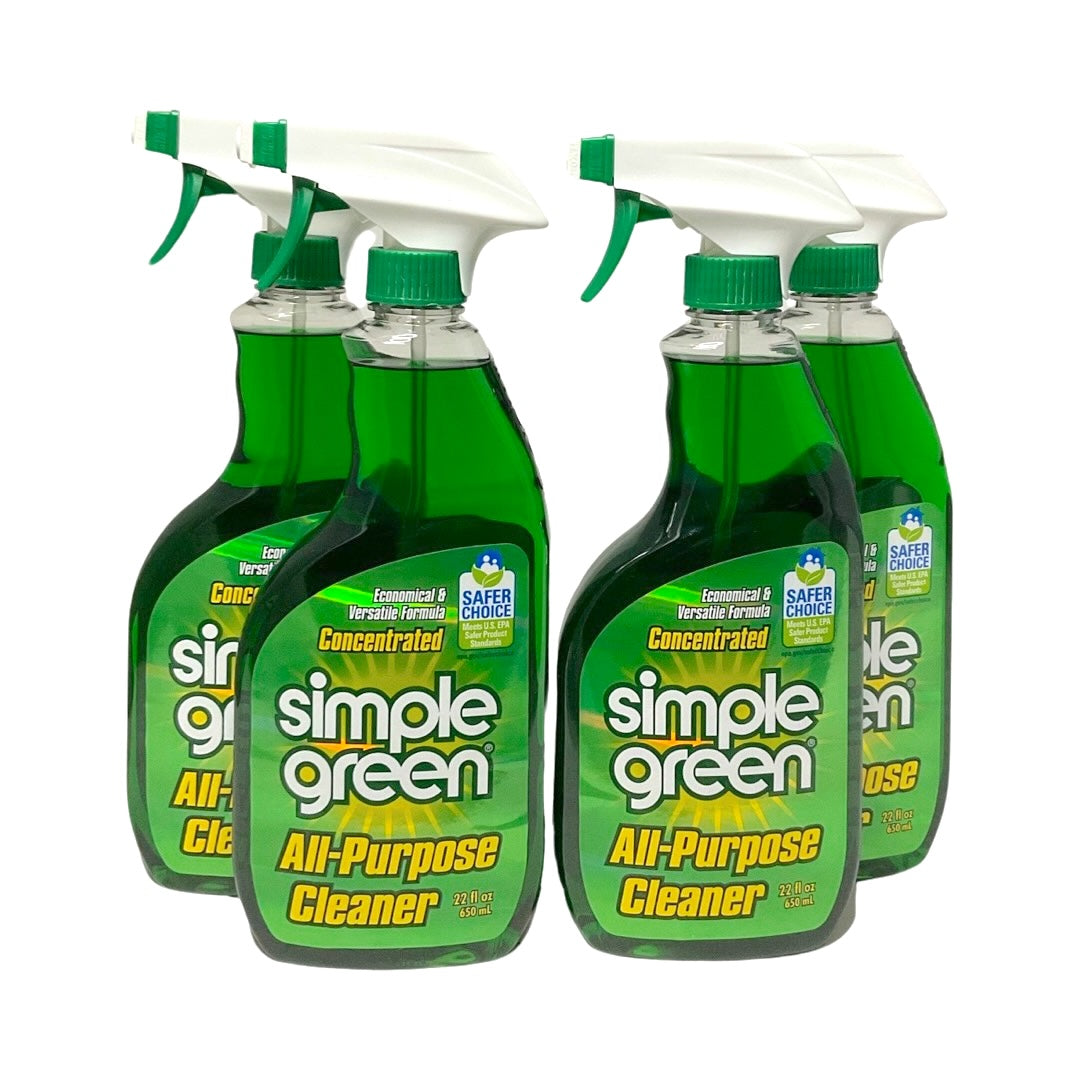 Simple Green 13022 - 4 PACK Concentrated All-Purpose Cleaner - 22oz. ea.