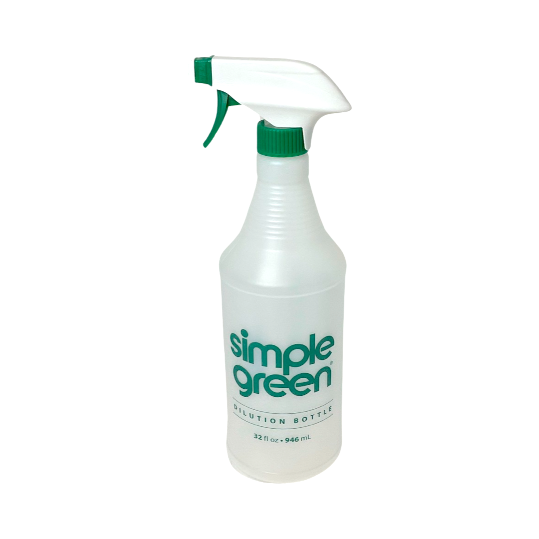 Simple Green Reusable Dilution 32 oz Bottle - Mix Measurement Guide Bottle
