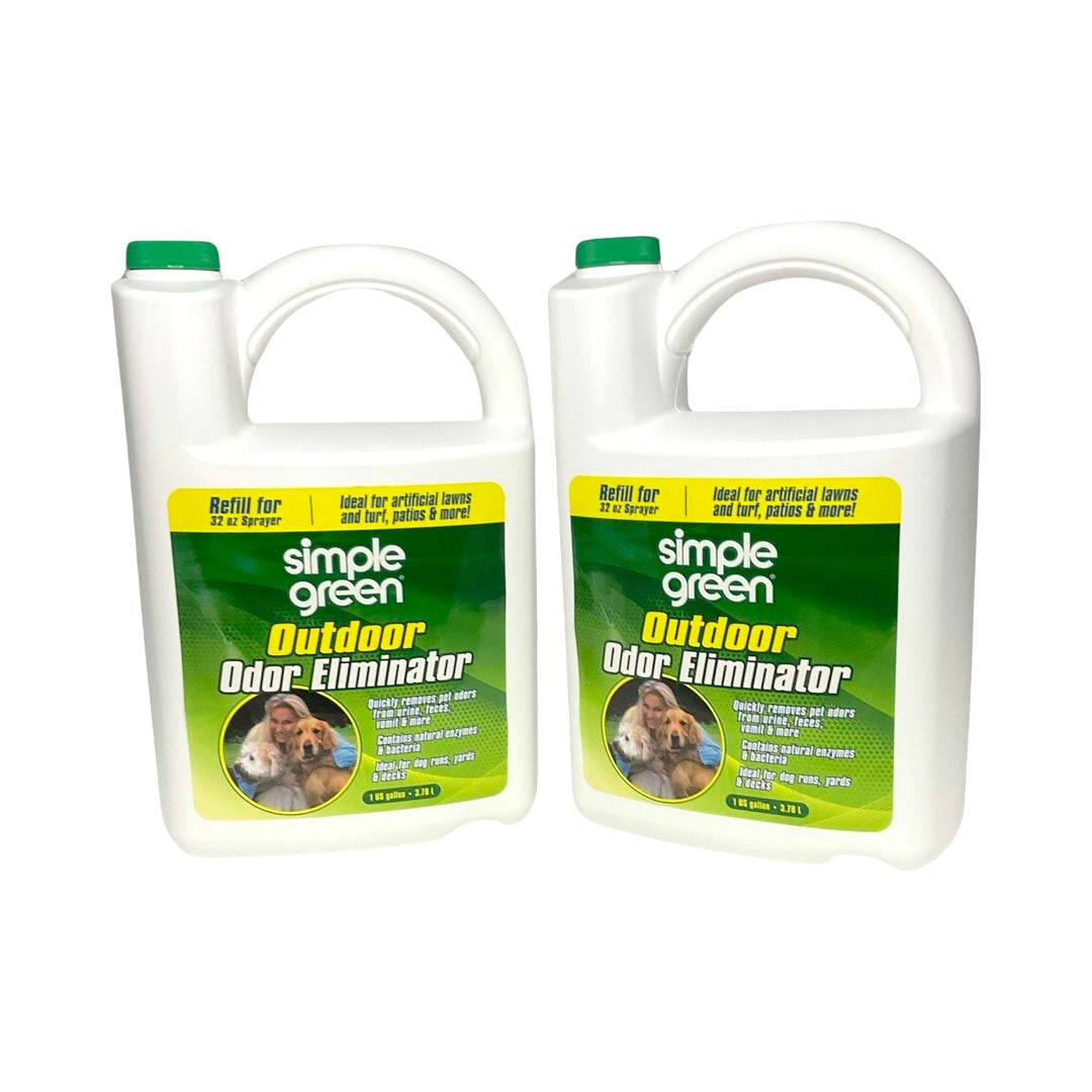 Simple Green 15338 - 2 PACK Outdoor Odor Eliminator - 1 gal. ea.