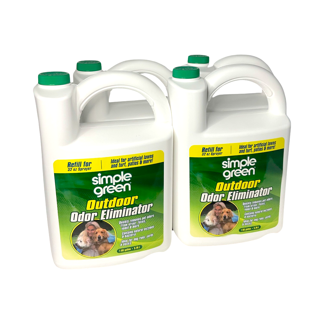 Simple Green 15338 - 4 PACK Outdoor Odor Eliminator - 1 gal. ea.
