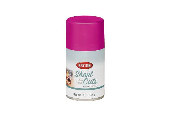Krylon SCS-039 Hot Pink Short Cuts Spray Paint – 3 oz