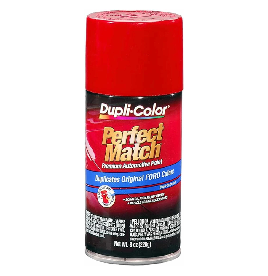 Dupli-Color BFM0306 Cardinal Red Perfect Match Ford Spray Paint 8 oz – Case of 6