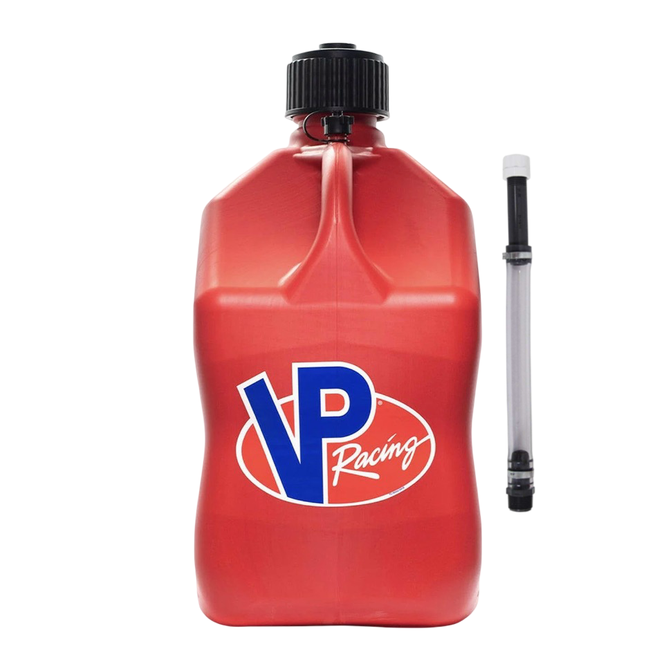 VP Racing Fuels 3512 Red 5 Gallon Fuel Jug & Filler Hose
