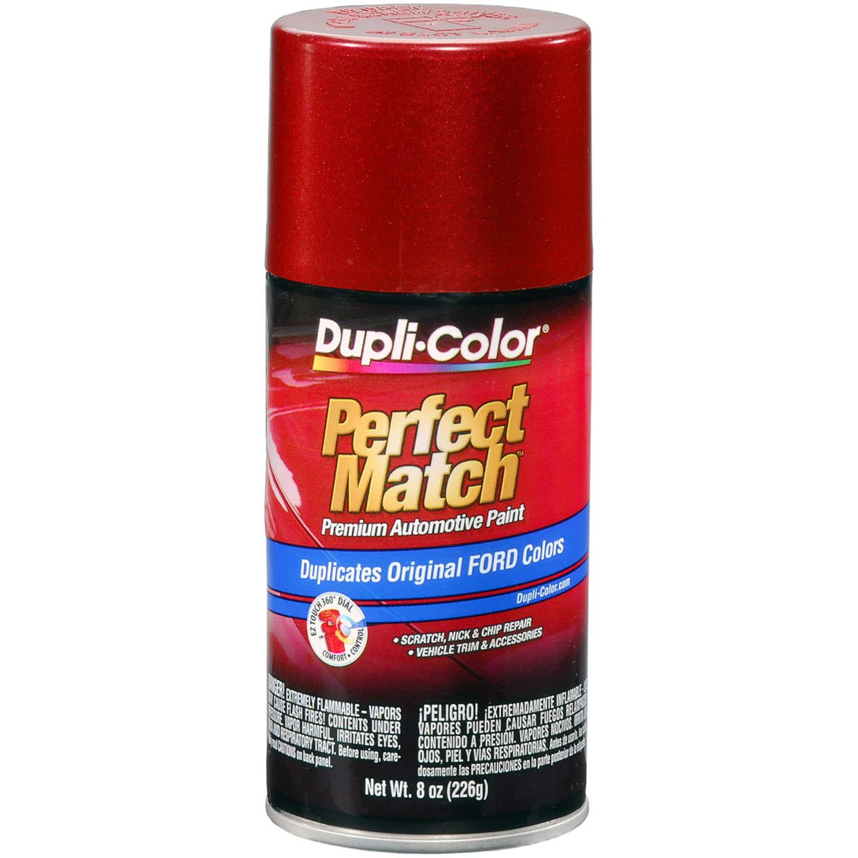 Duplicolor BFM0317 Perfect Match Ford Electric Currant Red Met. 8 oz Aerosol EG