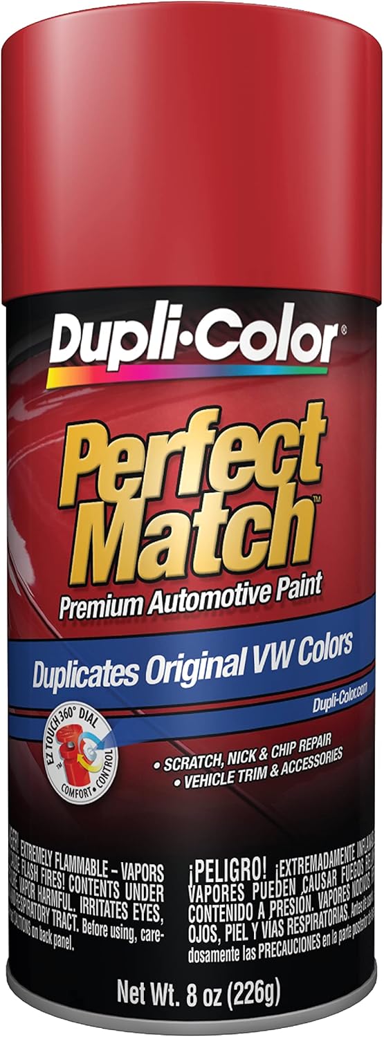 Duplicolor BVW2037 Perfect Match Volkswagen Tornado Red 8 oz Aerosol LY3D