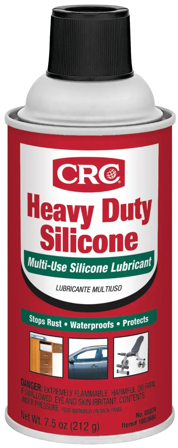 CRC 05074 Heavy Duty Silicone Lubricant - Multi-Use - 7.5 oz