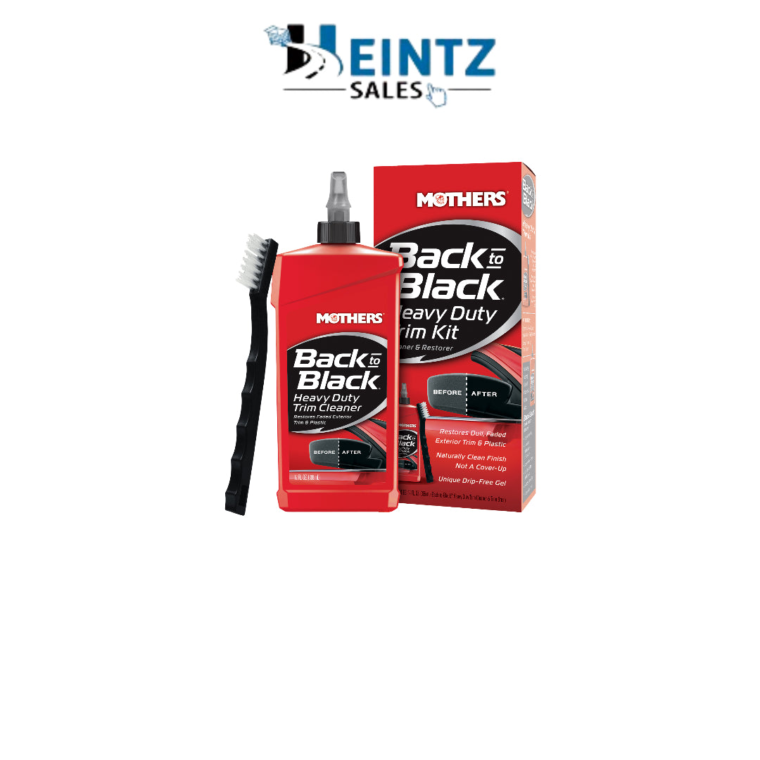 Mothers Back-to-Black Heavy Duty Trim Cleaner Kit - 06141