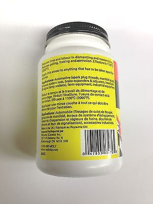 Molyslip Copaslip Assembly Compound Grease Anti Seize Hi-Temp Lead Free 250g Jar