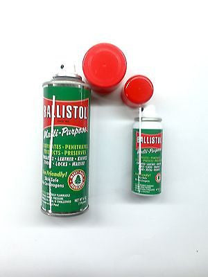 Ballistol 6oz & 1.5oz aerosol cans- Multi Purpose Oil-Lubricant Gun Cleaner - Preserves and Protects