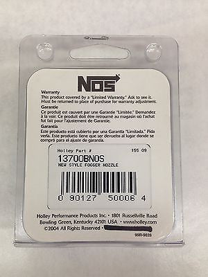 Nitrous Oxide Systems NOS13700B Nitrous Fogger Spray Nozzle 1/16" NPT-New style