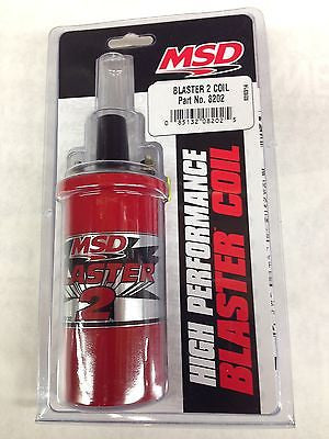 MSD 8202 MSD Ignition Blaster 2 Coil - NEW- 45,000 V Oil Filled Round Canister