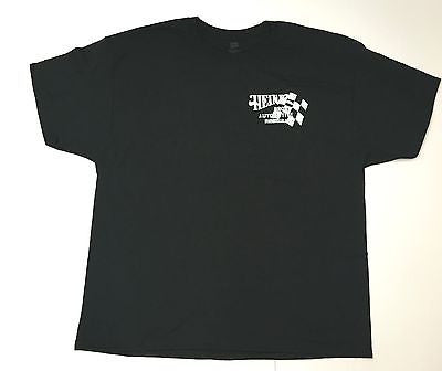 Heintz Brothers Automotive Vintage Racing T-Shirt-Black Short Sleeve-M,L, XL,XXL
