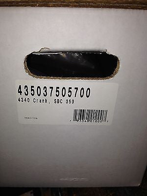 Eagle Crankshaft - Small Block Chevy 350 Forged 4340 - #435037505700