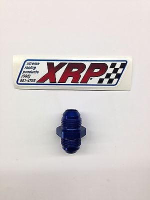 XRP 981508 -8/8AN Straight Male Flare Union Fuel/Water/Oil Aluminum hose fitting