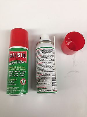 Ballistol 120014 Multi Purpose Oil-Lubricant Gun Cleaner - 1.5oz aerosol - 4 Pack