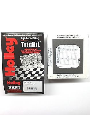 HOLLEY 37-933 Trick Kit Carburetor Rebuild Kit-Fits All Holley Carburetors