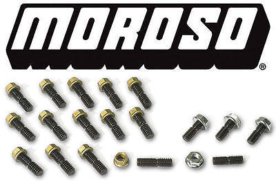 MOROSO 38350 Small Block Chevrolet Oil Pan Stud Kit-SBC 350 383