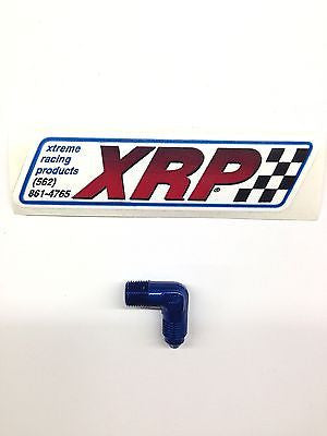 XRP 982203 Pipe adapter 1/8" NPT Male to -3 Flare 90° Elbow Fuel/Water/Oil hose