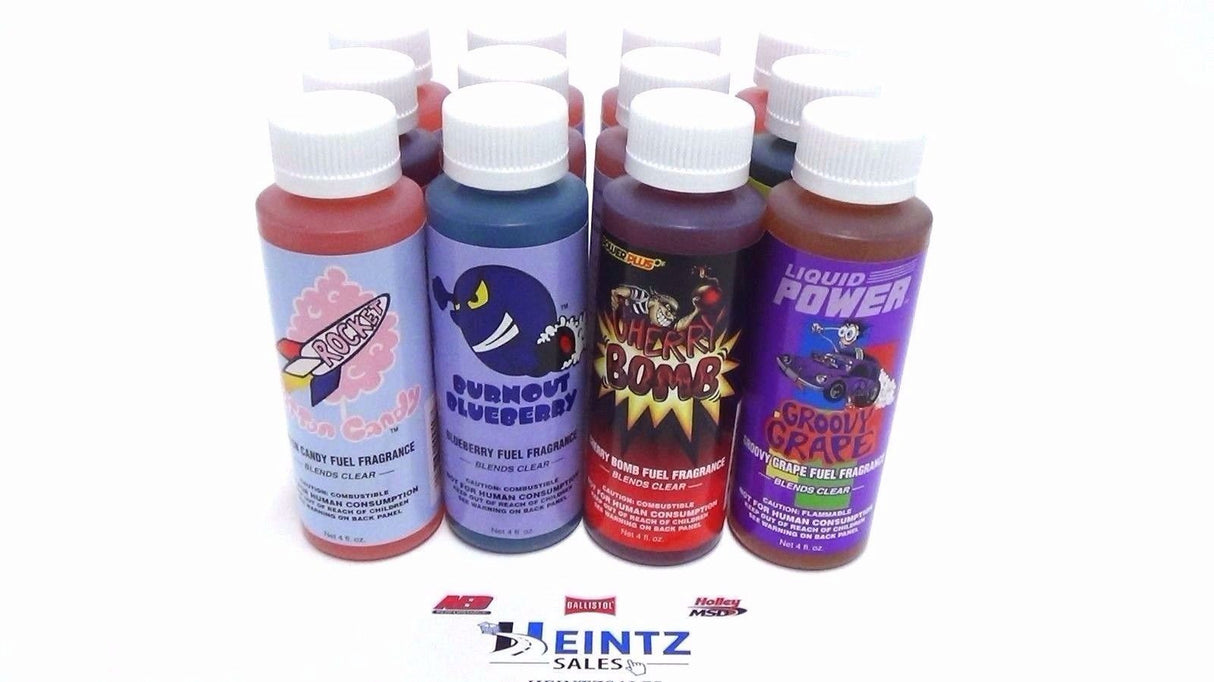 Power Plus Lubricants 12 Pack Fuel Fragrance for Car, Motorcycle, ATV -CHOOSE 12