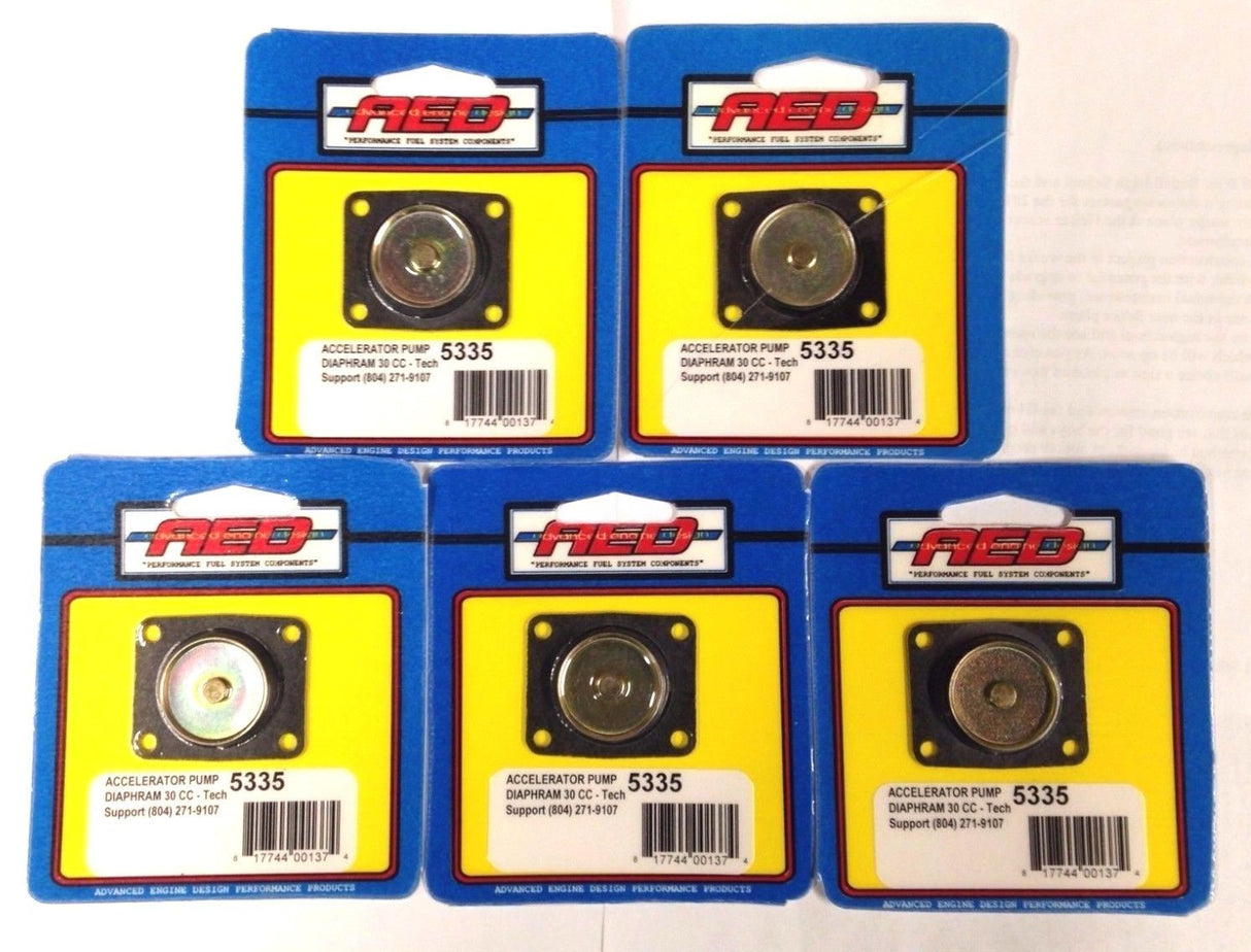 AED 5335 Accelerator Pump Diaphram for Holley Carburetor - 30 CC - 5/pkg