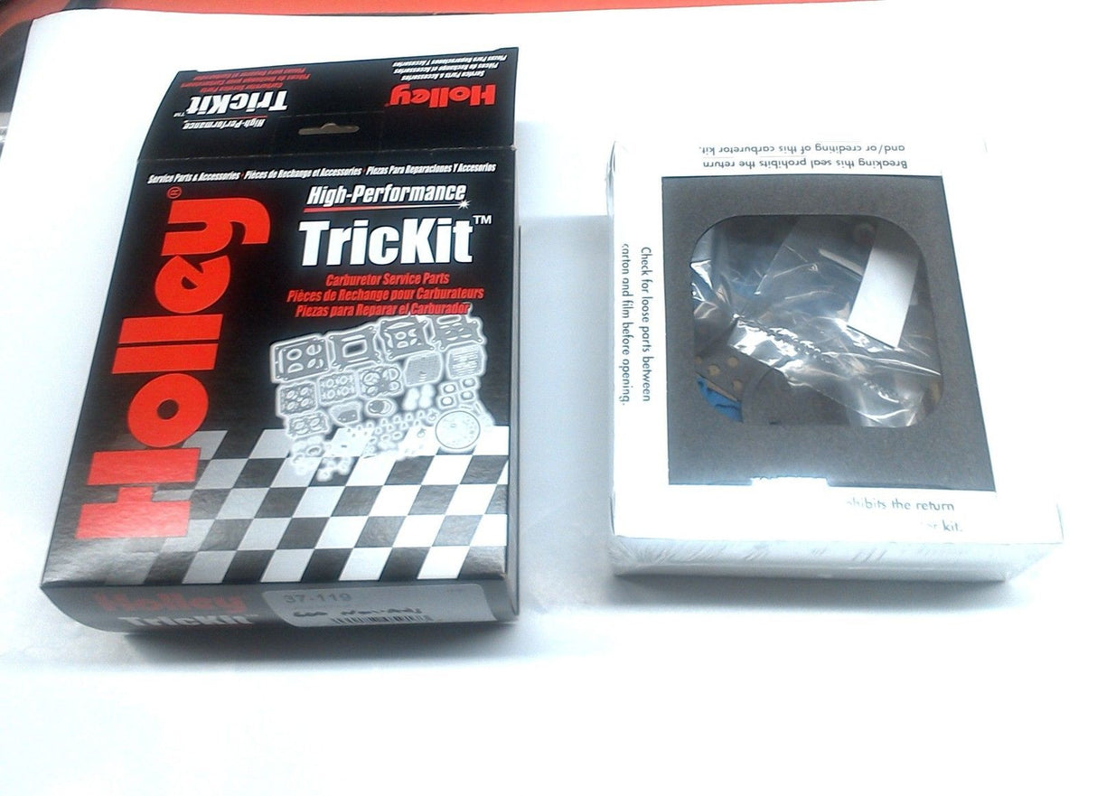 Holley 37-119 TricKit Renew Kit-Carburetor Rebuild Kit-4160 Vacuum Secondary-NEW