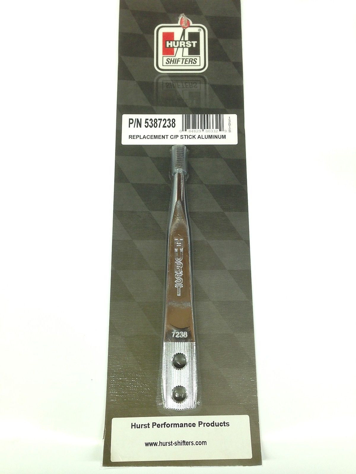 HURST 5387238 Chrome Replacement Shifter Stick- 7.5"- Camaro/Firebird/Corvette