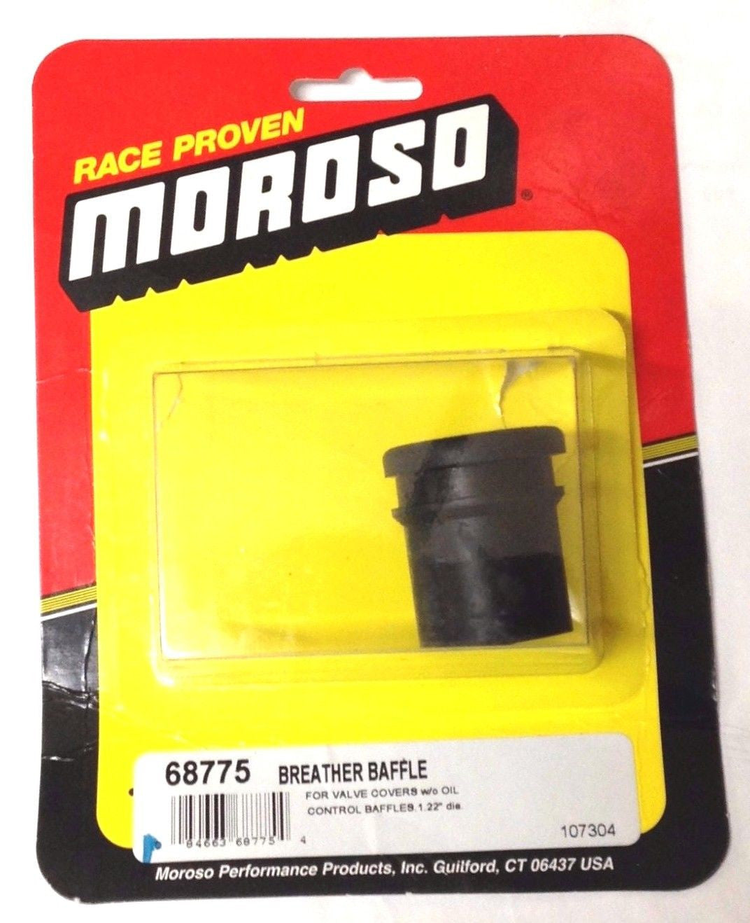 Moroso 68775 Breather Grommets w/ Integral Baffles, 1.22" Hole