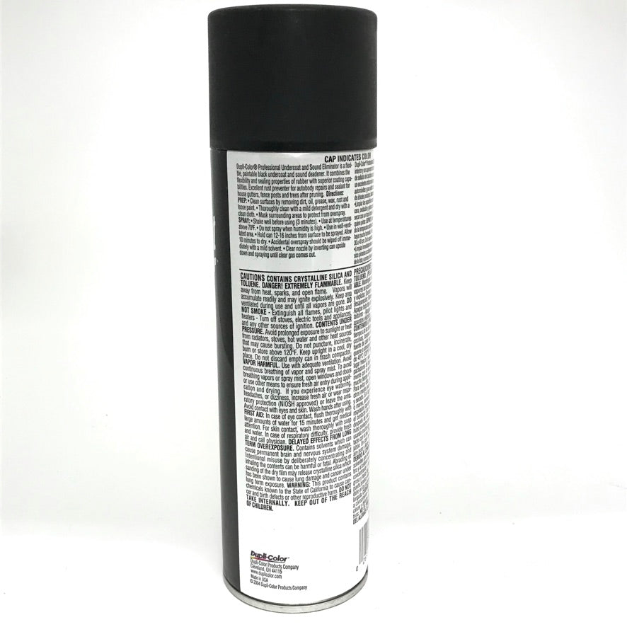 Duplicolor UC102-2 Pack Rubberized Undercoat and Sound Eliminator - 17 oz Aerosol can