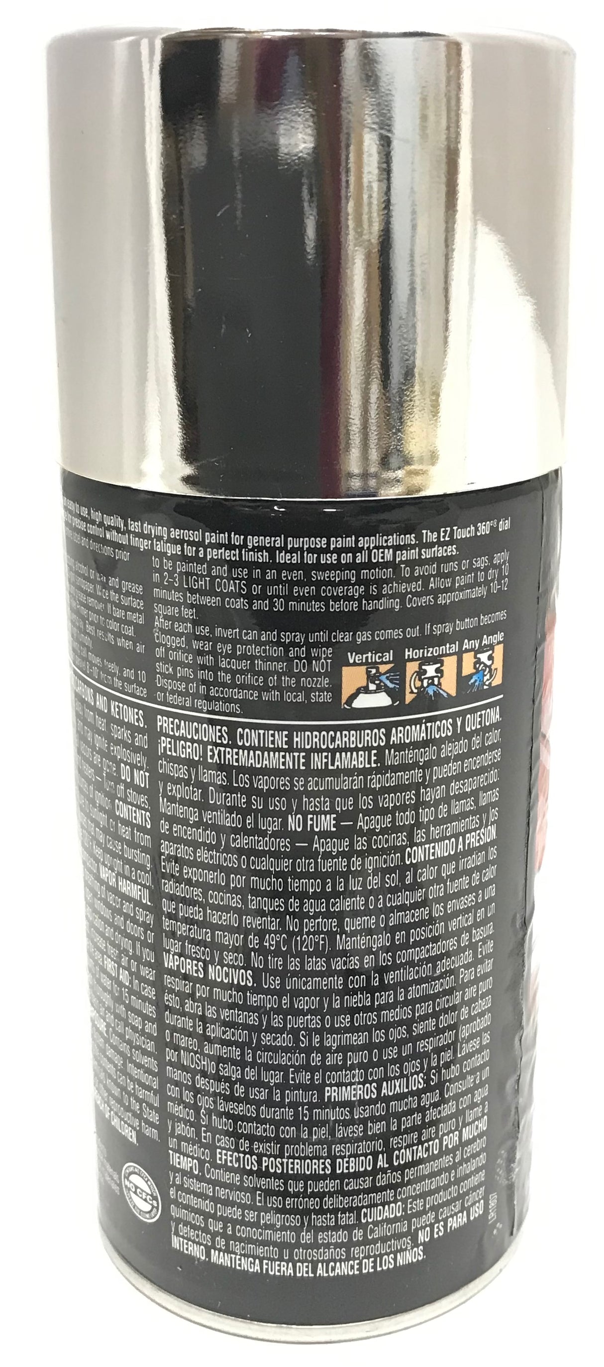 Duplicolor BUN0200-2 PACK Perfect Match Universal Chrome Automotive Paint - 8oz