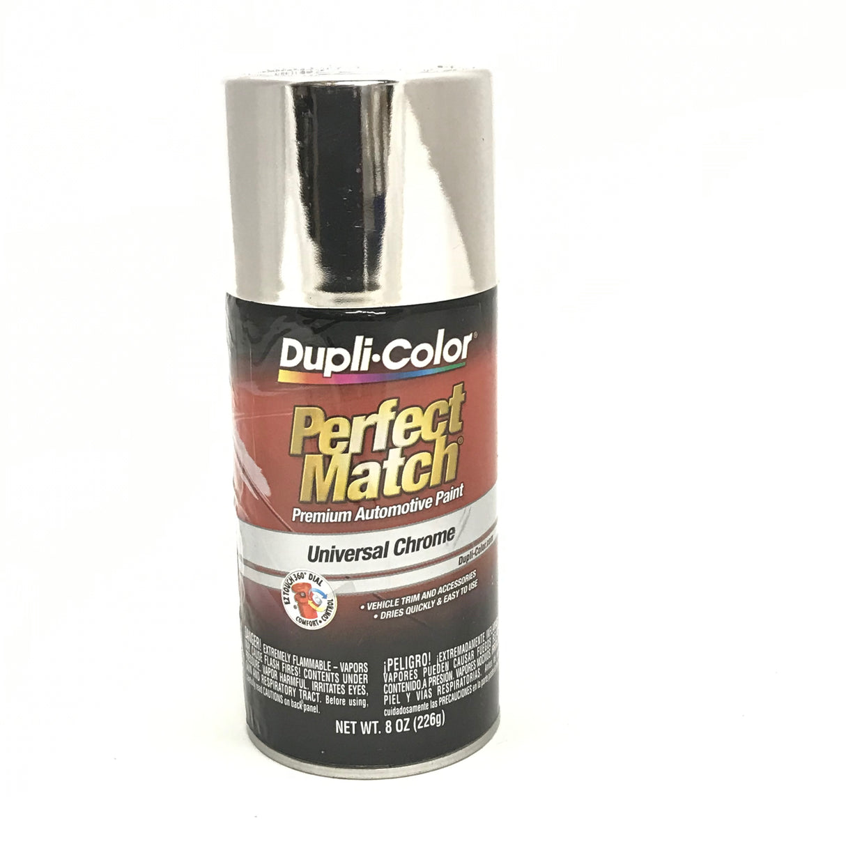 Duplicolor BUN0200 Perfect Match Universal Chrome Automotive Paint - 8oz