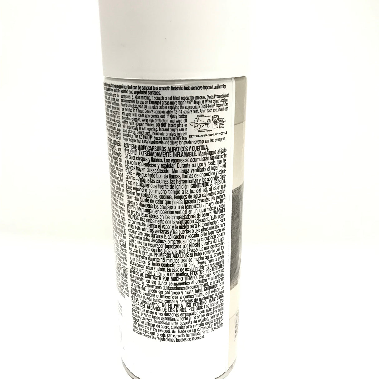 Duplicolor DAP1689 WHITE Sandable All-Purpose Primer - 12 oz Aerosol