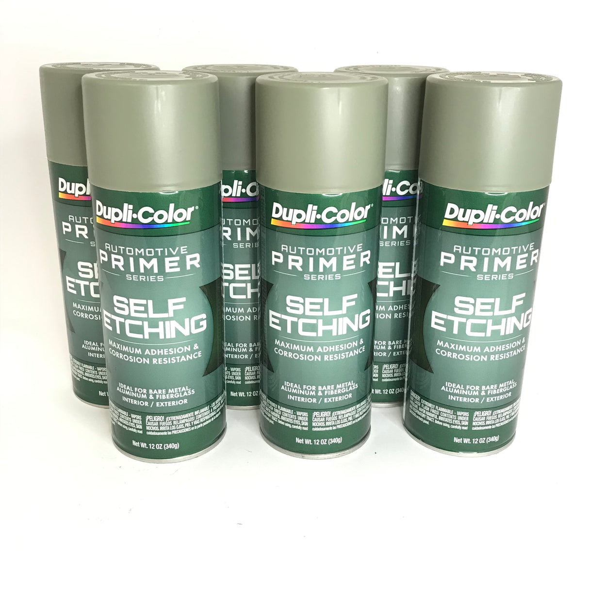 Duplicolor DAP1690-6 PACK Self-Etching Primer Maximum Adhesion- 12 oz Aerosol