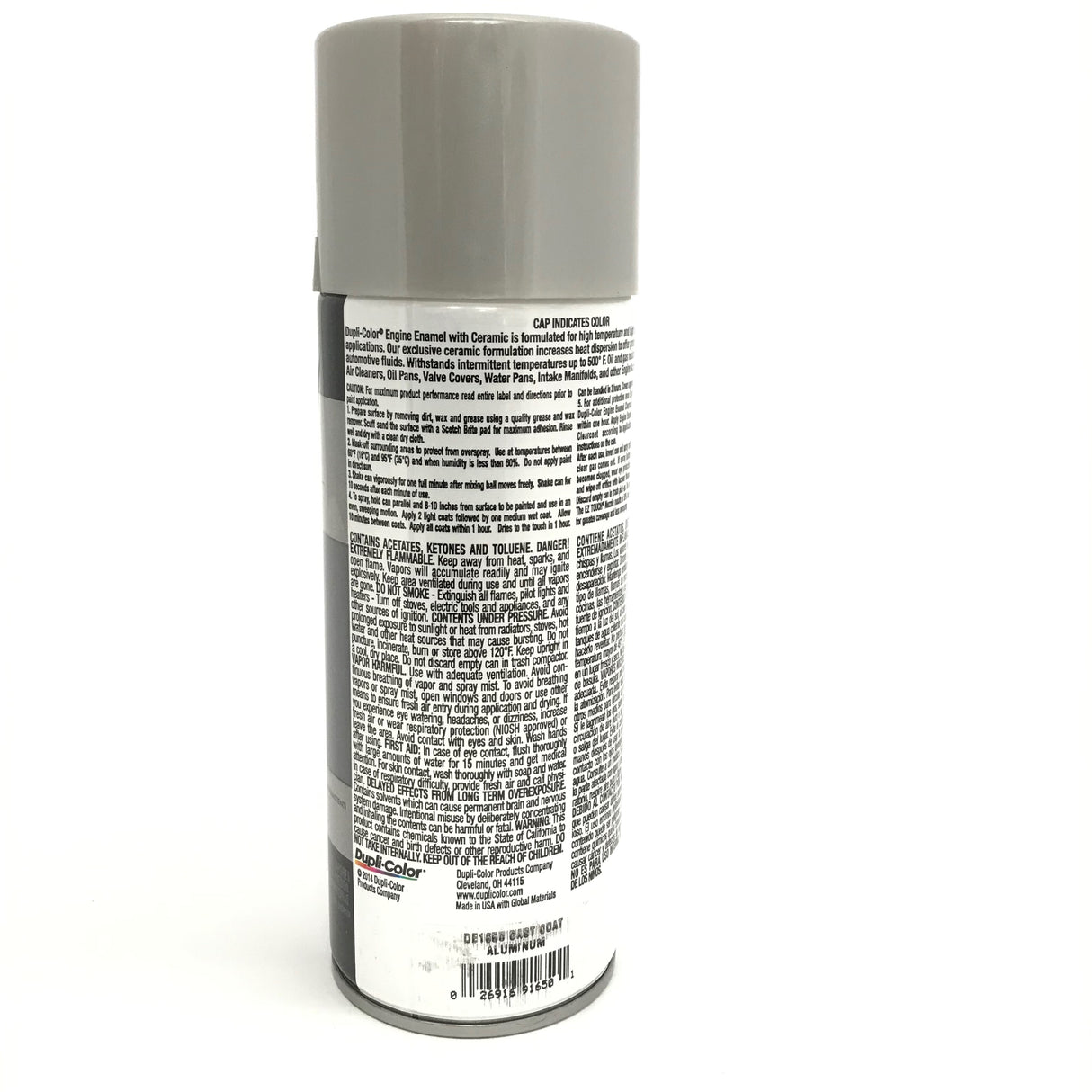 Duplicolor DE1650-2 PACK Cast Coat Aluminum Engine Enamel Paint w/ Ceramic 12oz